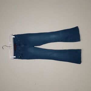 Y2K Mudd Juniors Yo Boot Cut Flare Jeans Size 1 Fitted Low Rise